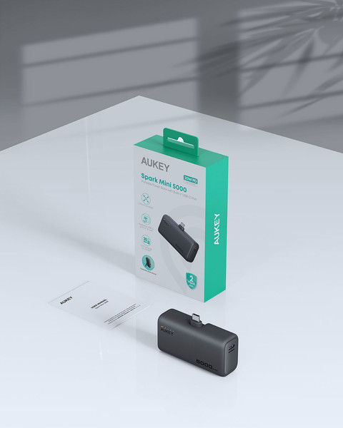 Aukey PB-Y59-GY 20W 5000 mAh PD Powerbank