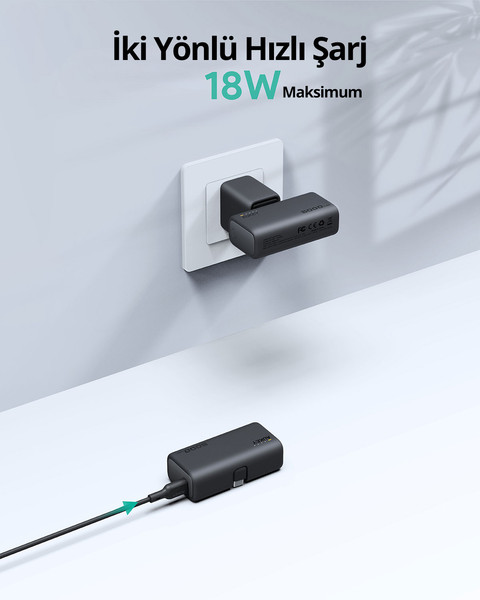 Aukey PB-Y59-GY 20W 5000 mAh PD Powerbank