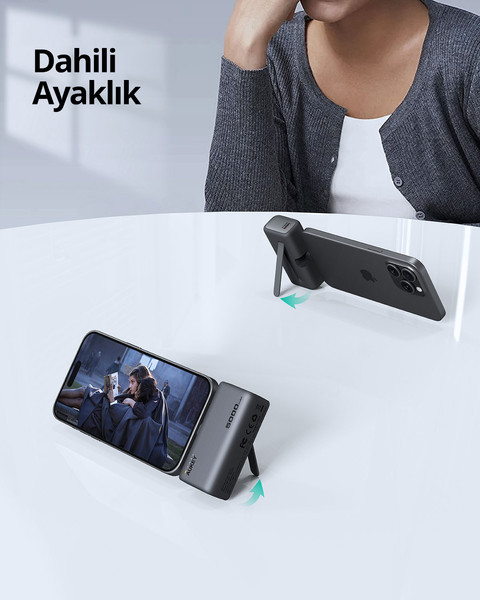 Aukey PB-Y59-GY 20W 5000 mAh PD Powerbank