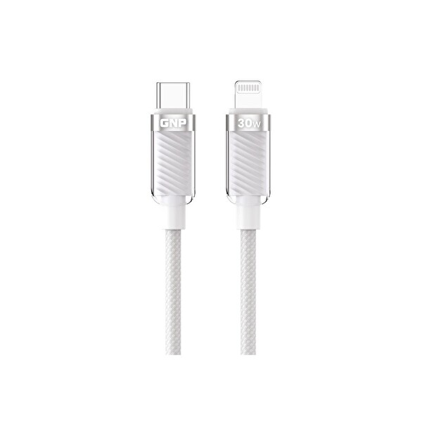 Gnp 30 W 120 CM Type-C to Lightning Kablo