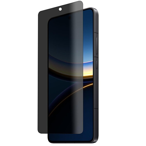 Engo Poco F7 Pro Gizlilik Korumalı Şeffaf Hayalet Ekran Koruyucu