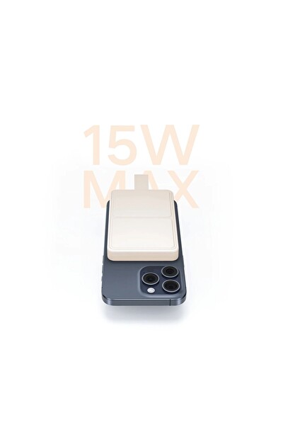 Xiaomi BHR9074GL MagSafe 6000 mAh Manyetik Bej Powebank