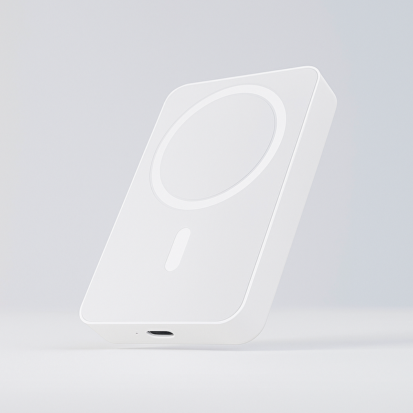 ScHitec YK-P950 Taşınabilir Magsafe Özellikli 10000 mAh Beyaz Powerbank