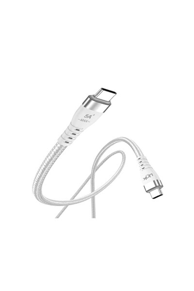 Linktech K653 Premium USB-C Type-C 100W Şarj Kablosu