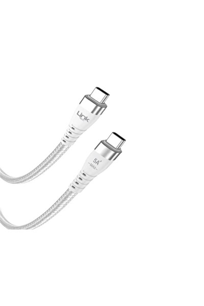 Linktech K653 Premium USB-C Type-C 100W Şarj Kablosu