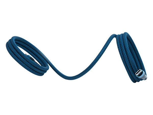 4Berry BMCC-02 USB-C to C 1.5 M 60W Hızlı Şarj Manyetik Kablo Mavi