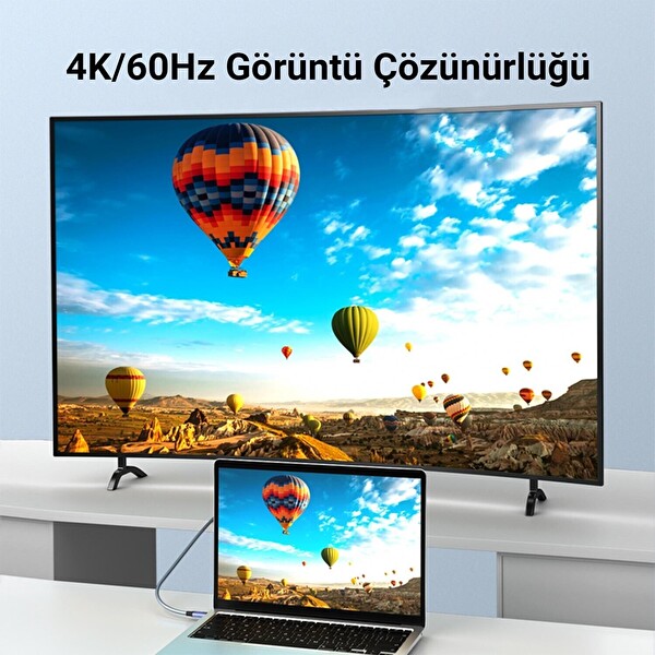 VegGieg USB 3.1 Gen 2 Type-C to Type-C Kablo 1 M 100W PD 10Gbps Veri 4K 60Hz Görüntü Hızlı Şarj Desteği