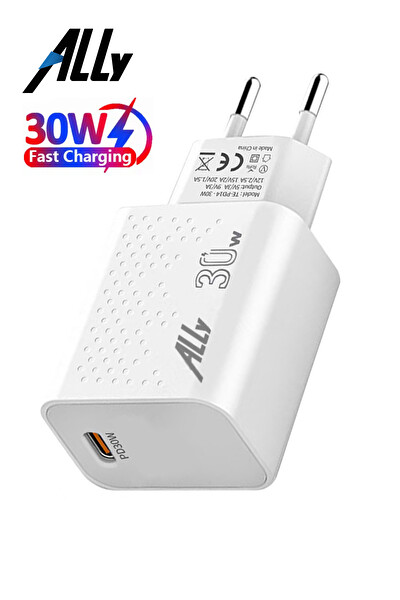 Ally TE-PD14 30W Type-C USB C Hızlı Şarj Adaptörü