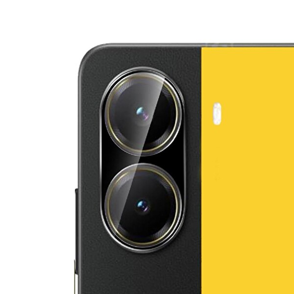 Engo Xiaomi Poco X7 Pro 9H Sertlik Temperli Cam Kamera Koruyucu