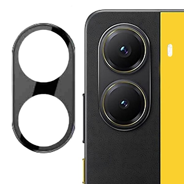 Engo Xiaomi Poco X7 Pro 9H Sertlik Temperli Cam Kamera Koruyucu