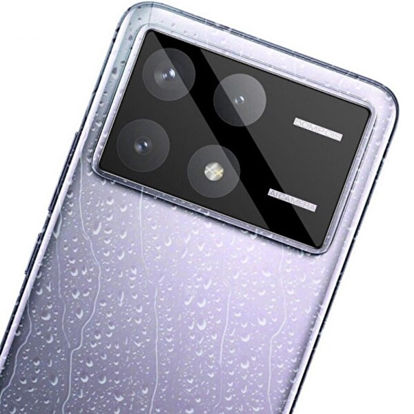 Engo Xiaomi Poco F6 Pro 9H Sertlik Temperli Cam Kamera Koruyucu