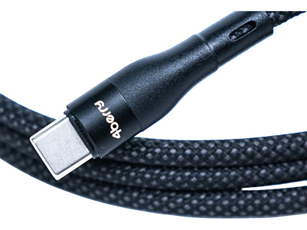 4Berry BMUC-02 Manyetik USB-A-C 1.5 M Siyah Süper Hızlı Şarj Kablosu