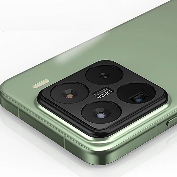 Engo Xiaomi 15 3D Temperli Cam 9H Sertlik Kamera Koruyucu