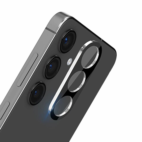 Engo Samsung Galaxy S25 3D Temperli Cam Kamera Koruyucu