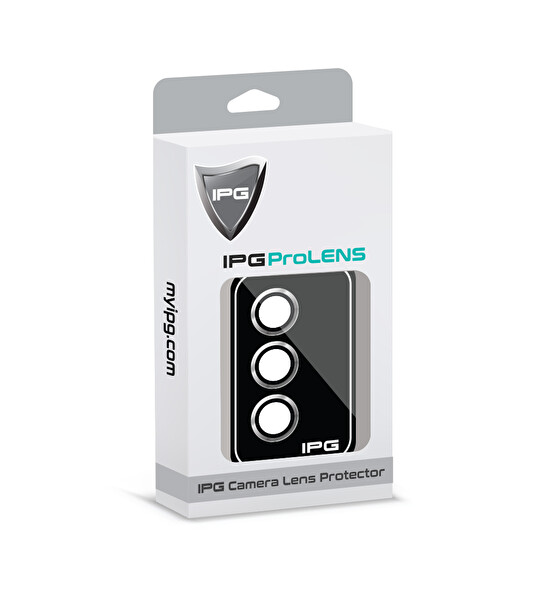 IPG ProLENS Samsung Galaxy S24 Kamera Lens Koruyucu Alüminyum CD Çerçeveli Kırılmaz Cam Gümüş