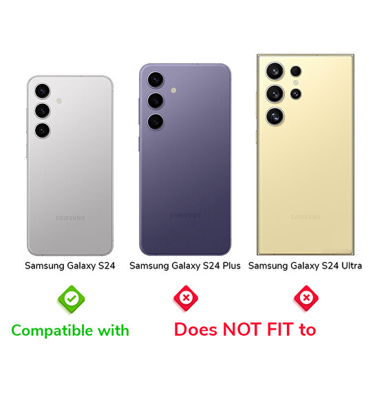 IPG ProLENS Samsung Galaxy S24 Kamera Lens Koruyucu Alüminyum CD Çerçeveli Kırılmaz Cam Gümüş