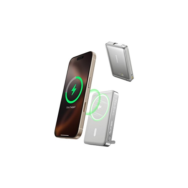 Baseus Nomos Qi2 Kickstand Magnetic Powerbank