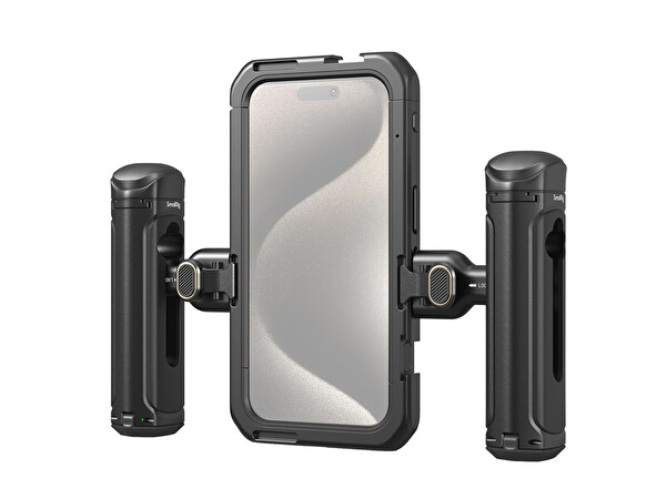 SmallRig 4397 iPhone 15 Pro için Çift El Video Kit