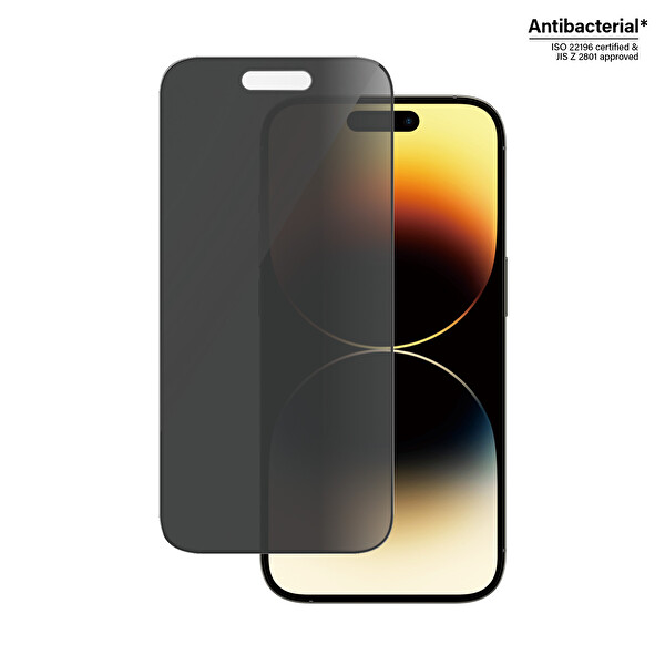 Panzerglass iPhone 14 Pro - Ultra-Wide Fit Gizli Hayalet Çerçeve Aparatlı Ekran Koruyucu