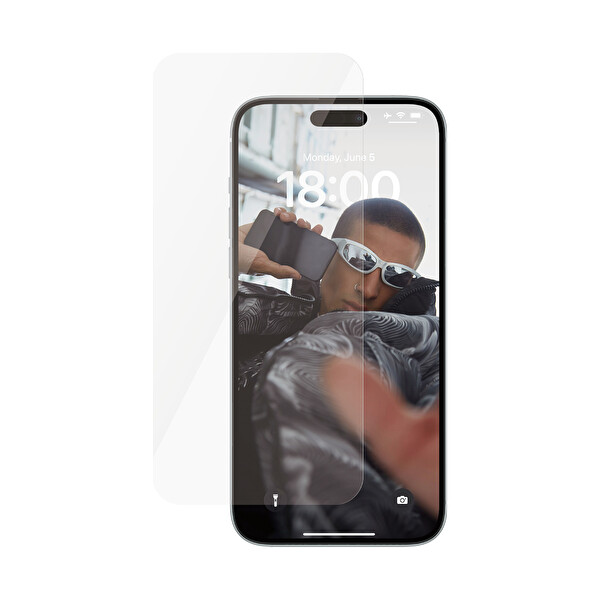 Panzerglass Safe by Panzerglass iPhone 15 Plus   Ultra Wide Fit Çerçeve Aparatlı Tam Koruma Ekran Koruyucu 2