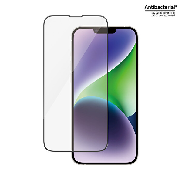 Panzerglass iPhone 14 Plus - 13 Pro Max - Ultra-Wide Fit Tam Koruma Çerçeve Aparatlı Ekran Koruyucu