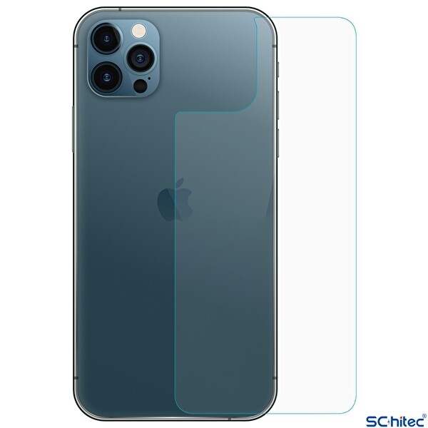 ScHitec İphone 16 Plus İle Uyumlu Ön-Arka Komple Mat Darbe Emici HD Koruyucu Kaplama