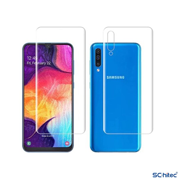 ScHitec Realme GT 6 İle Uyumlu Ön-Arka Darbe Emici HD Ekran Koruyucu Kaplama