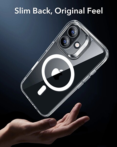 ESR Apple iPhone 17 Classic Hybrid Kamera Kontrol Koruma Butonlu Magsafe Kapak Kılıf