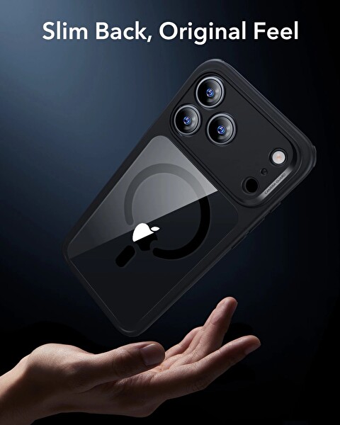 ESR Apple iPhone 17 Pro Classic Hybrid Kamera Kontrol Koruma Butonlu Magsafe Kapak Kılıf