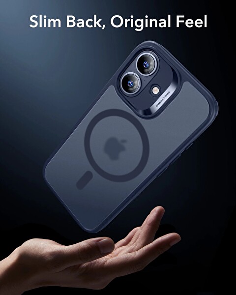 ESR Apple iPhone 17 Classic Hybrid Kamera Kontrol Koruma Butonlu Magsafe Kapak