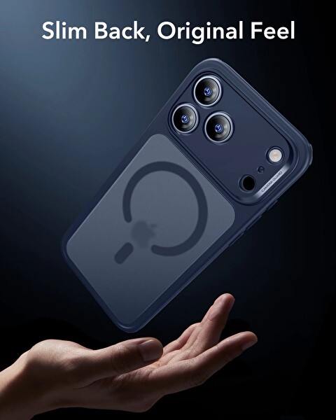 ESR Apple iPhone 17 Pro Classic Hybrid Kamera Kontrol Koruma Butonlu Magsafe Kapak