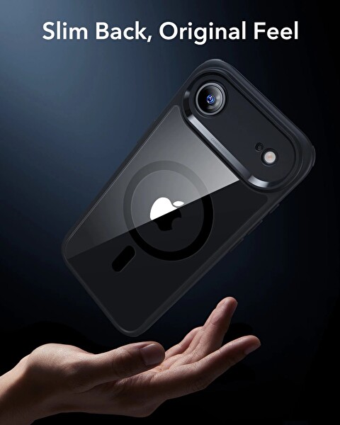 ESR Apple iPhone 17 Air Classic Hybrid Kamera Kontrol Koruma Butonlu Magsafe Kapak Kılıf