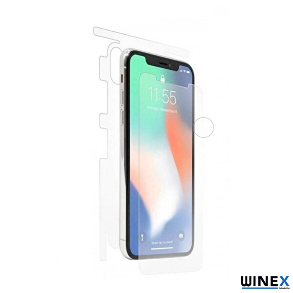 Winex Realme 8 Ön arka 360 Fullbody Darbe Emici Kaplama Ve Hd Ekran Koruyucu