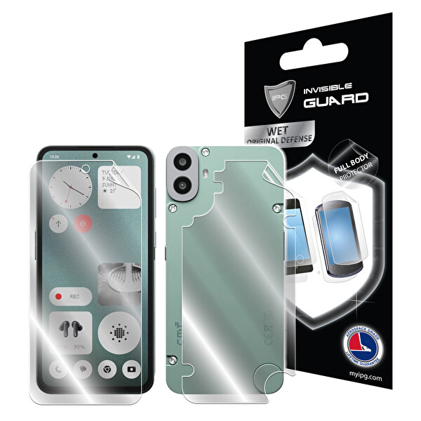 IPG Nothing CMF Phone 1 için Hydrogel Koruma Tam Kaplama (Ekran ve Arka Koruyucu
