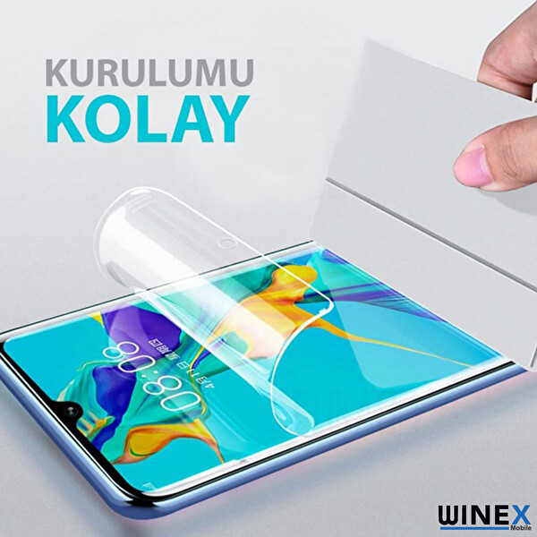 Winex Redmi K40 Pro Ön Hayalet Darbe Emici HD Ekran Koruyucu Kaplama