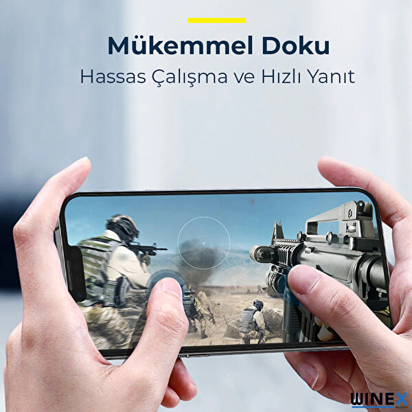 Winex Redmi Note 11 Ön Darbe Emici Hd Ekran Koruyucu Kaplama