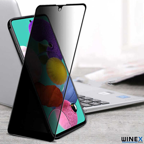 Winex Samsung Galaxy M30S Ön-Arka Hayalet Darbe Emici HD Ekran Koruyucu Kaplama