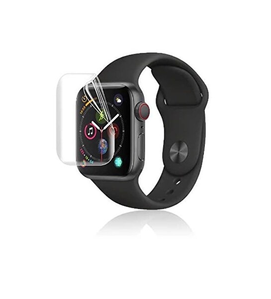 Newface Apple Watch 8 45MM Uyumlu 3 Adet Şeffaf Ultra Koruyucu Nano Jelatin