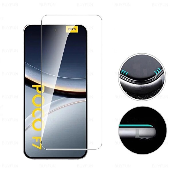 Rova Xiaomi Poco F7 Uyumlu Ön+Arka Body Şeffaf Ultra Koruyucu Nano Jelatin