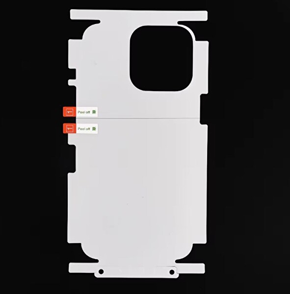 Newface iPhone 16 Pro Max Uyumlu 360 Derece Arka hidrojel Film Koruma Body Jelatin