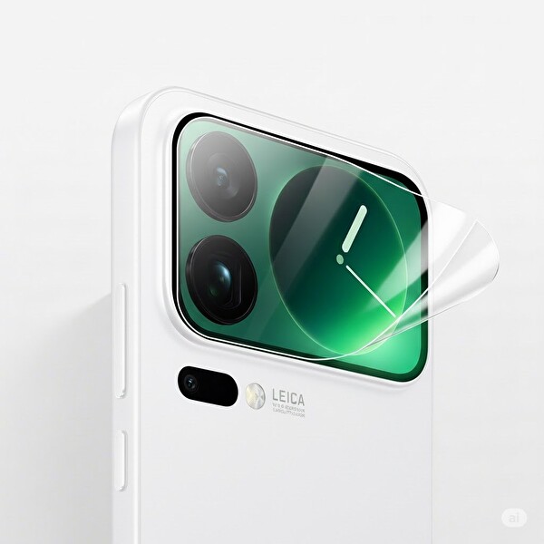 Rova Xiaomi 17 Pro Uyumlu Nano Jelatin Arka Mini Ekran Koruyucu - 3 Adet