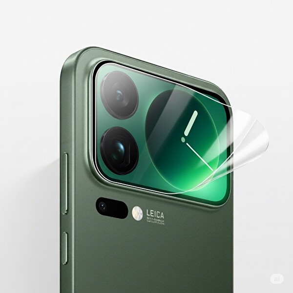 Rova Xiaomi 17 Pro Max Uyumlu Nano Jelatin Arka Mini Ekran Koruyucu - 3 Adet