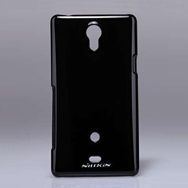 PDAteknoloji Sony Xperia T LT30p Parlak Sert Siyah Telefon Kılıfı