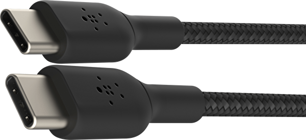 Belkin Boost Charge 60 W Örgülü USB-C - USB-C Kablosu 1 M Siyah