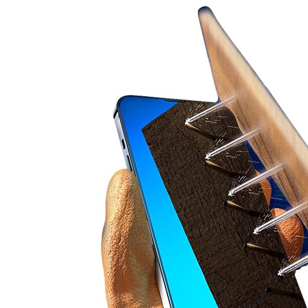 Mcdodo İphone 12 - 12 Pro Şeffaf Kırılmaz Cam PF-4300 Ekran Koruyucu