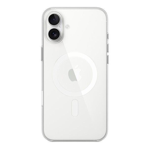 ScHitec İphone 16 Plus Mag Safe Özellikli Şeffaf Telefon Kılıfı