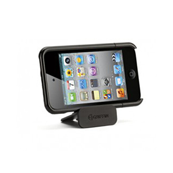 PDAteknoloji Graphite RE01943 Griffin iPod Touch 4 Karbon Desenli Standlı Telefon Kılıfı