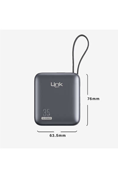 Linktech PD35 Hızlı Şarj 35W Turbo Destekli 10.000 mAh Powerbank