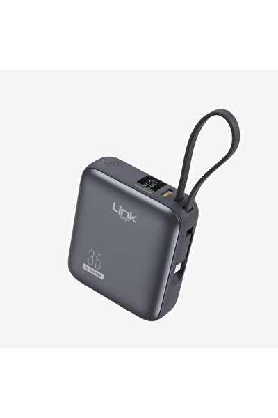 Linktech PD35 Hızlı Şarj 35W Turbo Destekli 10.000 mAh Powerbank