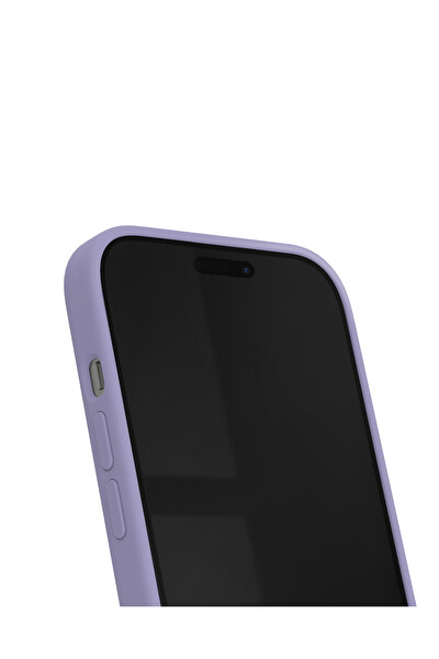 Ideal of Sweden iPhone 15 Pro Max Mor Silikon Telefon Kılıfı